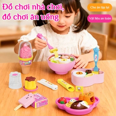 Đồ Chơi Giáo Dục Bánh Pudding - Bộ Nhà Bếp Nhập Vai cho Trẻ, Giảm Giá 99k