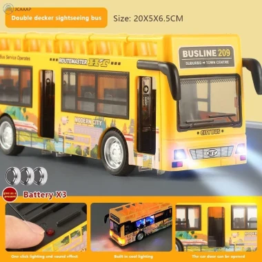 Đồ Chơi Xe Buýt 2 Tầng City Tour Giá Shock - Giảm 23% Còn 107.470đ! 16