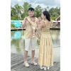 Đồ gia đình thiết kế - set đồ gia đình du lịch - đồ đôi mẹ và bé gái - bộ đồng phục gia đình đẹp - đồ đôi gia đình 6