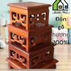Đôn vuông (gỗ hương 100%) kê bát hương, đồ mỹ nghệ, phong thủy các kích thước