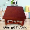 Đôn vuông (gỗ hương 100%) kê bát hương, đồ mỹ nghệ, phong thủy các kích thước 2