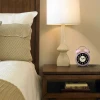 Đồng Hồ Báo Thức Để Bàn Chuông To, Quartz Có Dạ Quang Có Đèn Trang Trí Bàn Học Phòng Kích Thước 10cm 10