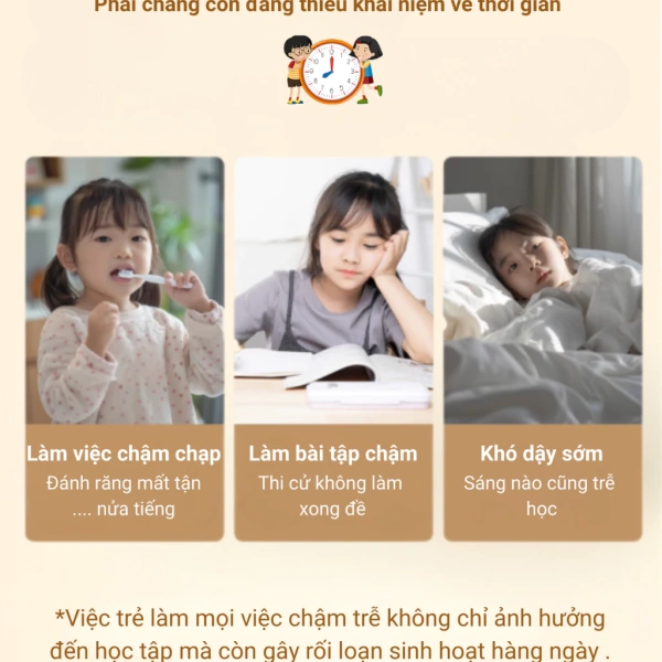 Hình ảnh sản phẩm Đồng hồ đếm ngược DODUPO hẹn giờ học tập, bấm giờ thông minh, quản lý thời gian cho trẻ em