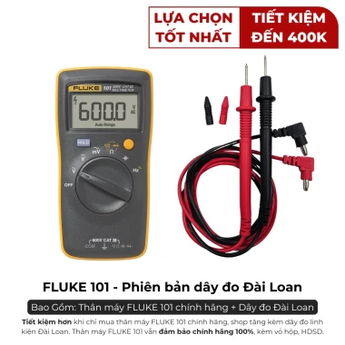 Đồng Hồ Đo Điện FLUKE 101 Chất Lượng Cao Cấp Giá Tốt 1155000 - Chống Cháy Đo Chính Xác 4 Đồng Hồ Đo Điện FLUKE 101 Chất Lượng Cao Cấp Giá Tốt 1155000 - Chống Cháy Đo Chính Xác 4