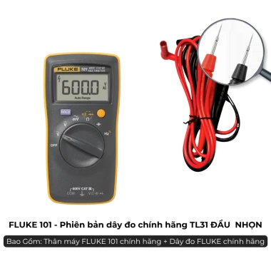 Đồng Hồ Đo Điện FLUKE 101 Chất Lượng Cao Cấp Giá Tốt 1155000 - Chống Cháy Đo Chính Xác 12 Đồng Hồ Đo Điện FLUKE 101 Chất Lượng Cao Cấp Giá Tốt 1155000 - Chống Cháy Đo Chính Xác 12