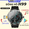 Đồng hồ H99 RAM 8+256GB lắp sim nghe gọi độc lập + kết nối bluetooth với điện thoại camera xoay tải ứng dụng chơi game