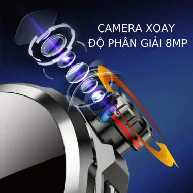 Đồng hồ H99 RAM 8+256GB lắp sim nghe gọi độc lập + kết nối bluetooth với điện thoại camera xoay tải ứng dụng chơi game