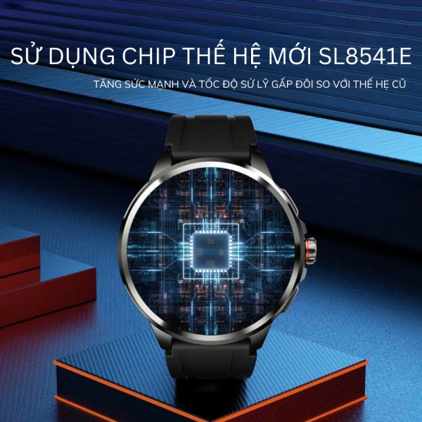 Hình ảnh sản phẩm Đồng hồ H99 RAM 8+256GB lắp sim nghe gọi độc lập + kết nối bluetooth với điện thoại camera xoay tải ứng dụng chơi game