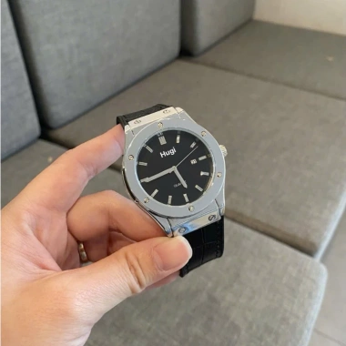 Đồng hồ nam Hugi 201 bản classic máy pin kim thể thao - Bảo hành 12 tháng - Giá chỉ 165.000 3