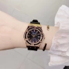 Đồng Hồ Nữ Gossie Đen Đá Ống Ruby Cao Cấp Sang Trọng Giá 249k