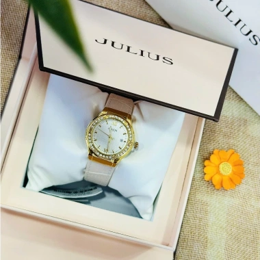 Đồng hồ nữ Julius JA-1.395 dây da, sang trọng, giá giảm còn 1.536.420đ 6