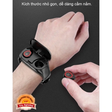 Đồng hồ thông minh M1 tích hợp tai nghe Bluetooth – Thiết kế sành điệu, giá chỉ 960.000đ