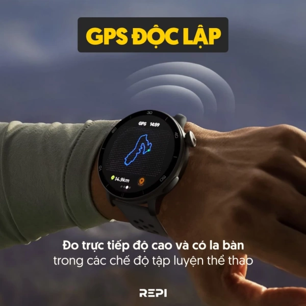 Đánh giá chi tiết REPI BeeWatch Active 1: GPS độc lập và đồng bộ Strava trong một chiếc đồng hồ