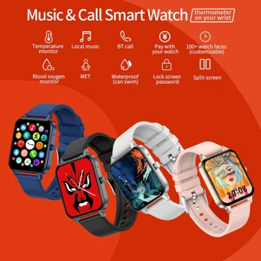 Đồng Hồ Thông Minh WearFit Pro MX7 Bluetooth, Chống Nước, Đếm Bước - 846.291 VNĐ 2