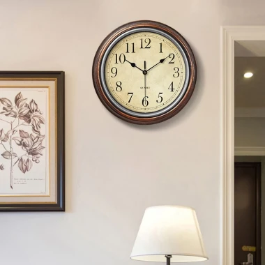 Đồng Hồ Treo Tường Cổ Điển Decor Phòng Khách - Giá Rẻ 115k - LINH DECOR 6