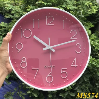 Đồng hồ treo tường kim trôi cao cấp - Hàng chính hãng, đẹp, giá ưu đãi 112.500 4