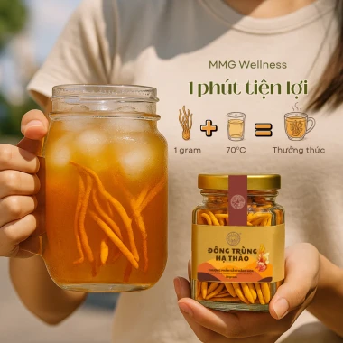 Đông Trùng Hạ Thảo Sấy Thăng Hoa Mộc Mạc Garden 10Gr Giá Tốt 227240đ 4