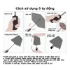 Dù Gấp Tự Động 2 Chiều Luyoo19 24 Xương - Giảm 19% Chỉ 97416đ 5