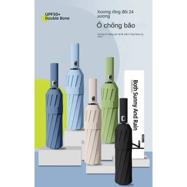 Dù Gấp Tự Động 2 Chiều Luyoo19 24 Xương - Giảm 19% Chỉ 97416đ 6 Dù Gấp Tự Động 2 Chiều Luyoo19 24 Xương - Giảm 19% Chỉ 97416đ 6