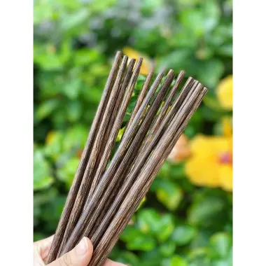 Đũa Buông Bình Thuận Cao Cấp - Không Sơn, Dùng Lâu Bóng Đẹp, Giá Chỉ 42000VNĐ 6 Đũa Buông Bình Thuận Cao Cấp - Không Sơn, Dùng Lâu Bóng Đẹp, Giá Chỉ 42000VNĐ 6