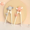 Đũa Tập Ăn Cho Bé - Giúp Con Ăn Dặm Dễ Dàng, An Toàn, Giá Chỉ 25k 2