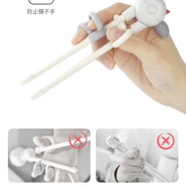 Đũa Tập Ăn Cho Bé - Giúp Con Ăn Dặm Dễ Dàng, An Toàn, Giá Chỉ 25k 8