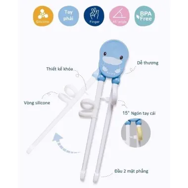 Đũa Tập Ăn Xỏ Ngón Cho Bé KUKU KU3038 Cao Cấp An Toàn Giá Rẻ 99k 4 Đũa Tập Ăn Xỏ Ngón Cho Bé KUKU KU3038 Cao Cấp An Toàn Giá Rẻ 99k 4