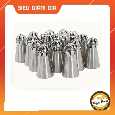 Đui bắt bông kem 3D thép không gỉ - Quả cầu sang trọng GIÁ CHỈ 18900Đ - CHẤT LƯỢNG CAO 2