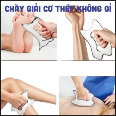 Dụng Cụ Cạo Thép Không Gỉ Mát Xa Cơ Bắp - Giảm 129k, Chỉ 430k 7 Dụng Cụ Cạo Thép Không Gỉ Mát Xa Cơ Bắp - Giảm 129k, Chỉ 430k 7