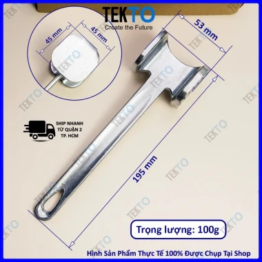 Dụng Cụ Đập Thịt Inox Tiện Lợi - Búa Đâm Thịt, Làm Mềm Thịt Bò Lợn 36999đ 10