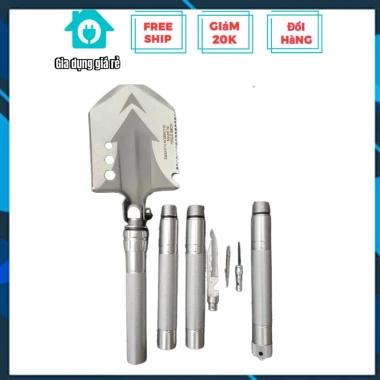 Dụng Cụ Làm Vườn Đa Năng Gấp Gọn Tiện Lợi Cắm Trại Dã Ngoại - Giảm 70000đ 3