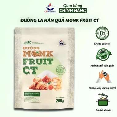 Đường Ăn Kiêng La Hán Quả Organic – Hỗ trợ giảm cân, kiểm soát tiểu đường, Giá 105.000₫ 3