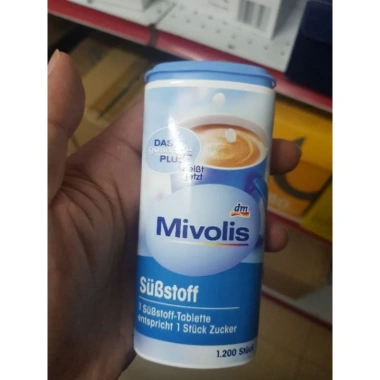 Đường ăn kiêng MIVOLIS nhập khẩu Đức - Date mới 1.200 viên giảm còn 74.600 VND 2