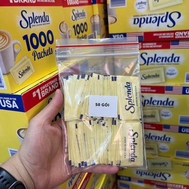 Đường Splenda Không Calo 100g – Ăn Kiêng Kiểm Soát Tiểu Đường, Keto, Giá Ưu Đãi 49.500₫