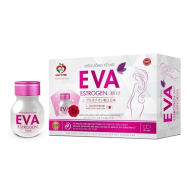 EVA M03 - Viên uống bổ nội tiết tố nữ, collagen, giảm bốc hỏa, làm đẹp da, chỉ 349.000đ EVA M03 - Viên uống bổ nội tiết tố nữ, collagen, giảm bốc hỏa, làm đẹp da, chỉ 349.000đ