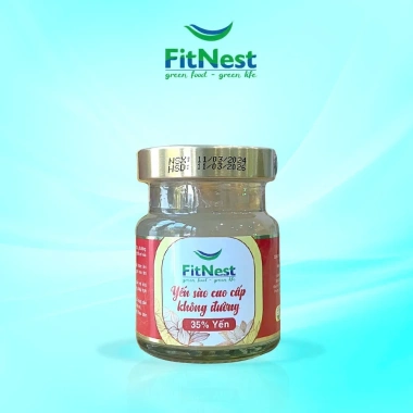 FitNest Yến Sào Không Đường Cao Cấp 6 Hũ 70ml - Giá Giảm, Tốt Sức Khỏe 4