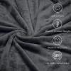 FOUNDTWO Nap Quilt, Bộ gối và chăn du lịch có thể gập lại ấm áp, Dây đeo hành lý chất lượng cao Thoải mái với túi đựng Gối ném mềm gia đình 3