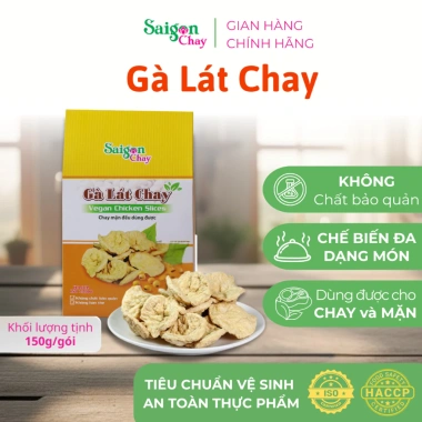 Gà lát chay Saigon Chay - Ngon, an toàn, không chất bảo quản, giảm giá 42.000 VND