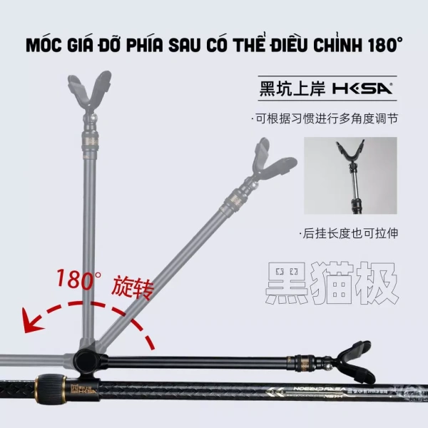 Trải nghiệm thực tế: Gác cần câu HKSA chịu tải cao trong các chuyến câu cá dài ngày