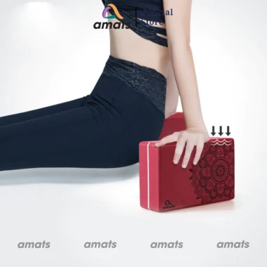 Gạch Tập Yoga Amats Blocks 300g Hoa Mandala Nổi - Không Lún, Độ Cứng Cao, Giá Tốt 55000đ 10