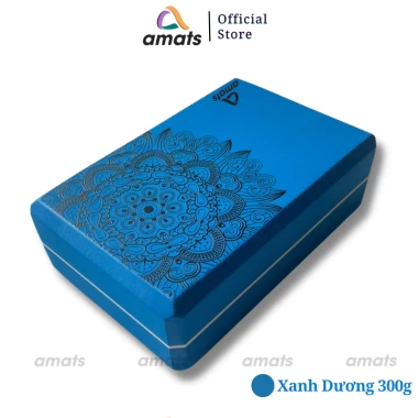 Gạch Tập Yoga Amats Blocks 300g Hoa Mandala Nổi - Không Lún, Độ Cứng Cao, Giá Tốt 55000đ 11
