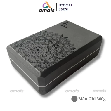 Gạch Tập Yoga Amats Blocks 300g Hoa Mandala Nổi - Không Lún, Độ Cứng Cao, Giá Tốt 55000đ 14