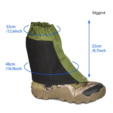 Gaiters Bảo Vệ Giày Boot Chống Trầy Xước Unisex Giá Rẻ Cho Leo Núi Trekking 6