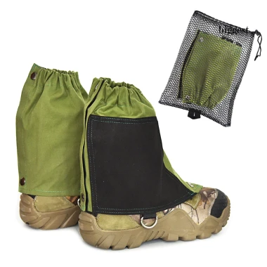 Gaiters Bảo Vệ Giày Boot Chống Trầy Xước Unisex Giá Rẻ Cho Leo Núi Trekking 9
