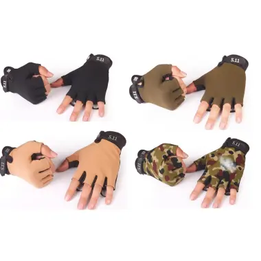 Găng Tay 511 Đi Phượt Tập Gym Đạp Xe Cụt Ngón - Giá Cực Sốc Chỉ 49999đ 3