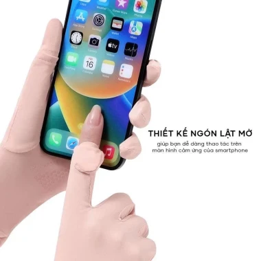 Găng Tay Chống Nắng Nữ Nam Hở Ngón Double.D Chống Tia UV - Lái Xe Mùa Hè Chỉ 39k! 4