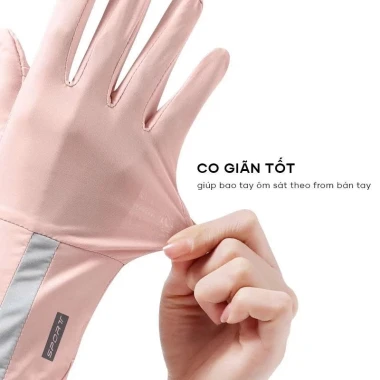 Găng Tay Chống Nắng Nữ Nam Hở Ngón Double.D Chống Tia UV - Lái Xe Mùa Hè Chỉ 39k! 5