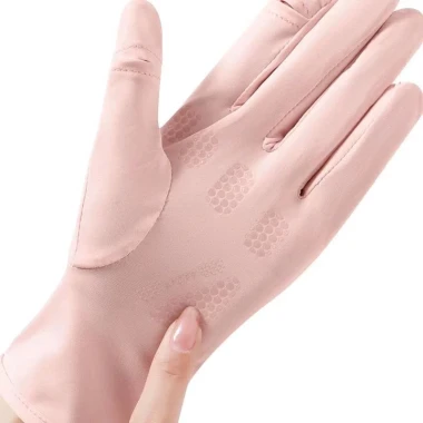 Găng Tay Chống Nắng Nữ Nam Hở Ngón Double.D Chống Tia UV - Lái Xe Mùa Hè Chỉ 39k! 6