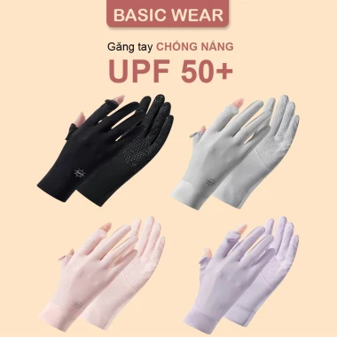 Găng Tay Chống Nắng UPF 50+ Chống Tia UV, Trượt, Dùng Màn Hình Cảm Ứng GT1 - Giảm 15% còn 65000đ 3