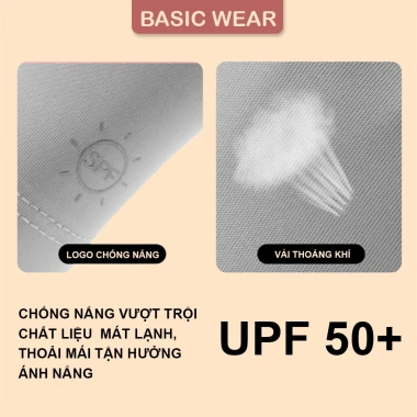 Găng Tay Chống Nắng UPF 50+ Chống Tia UV, Trượt, Dùng Màn Hình Cảm Ứng GT1 - Giảm 15% còn 65000đ 4